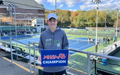 Caldwell Wins MHSAA D4 1 Singles Championship