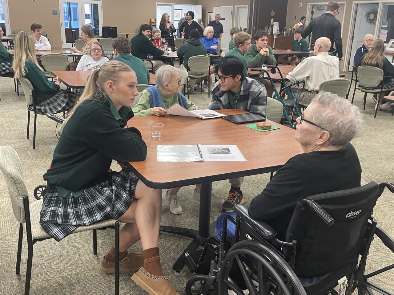Storytelling Project Connects Generations - West Catholic High School